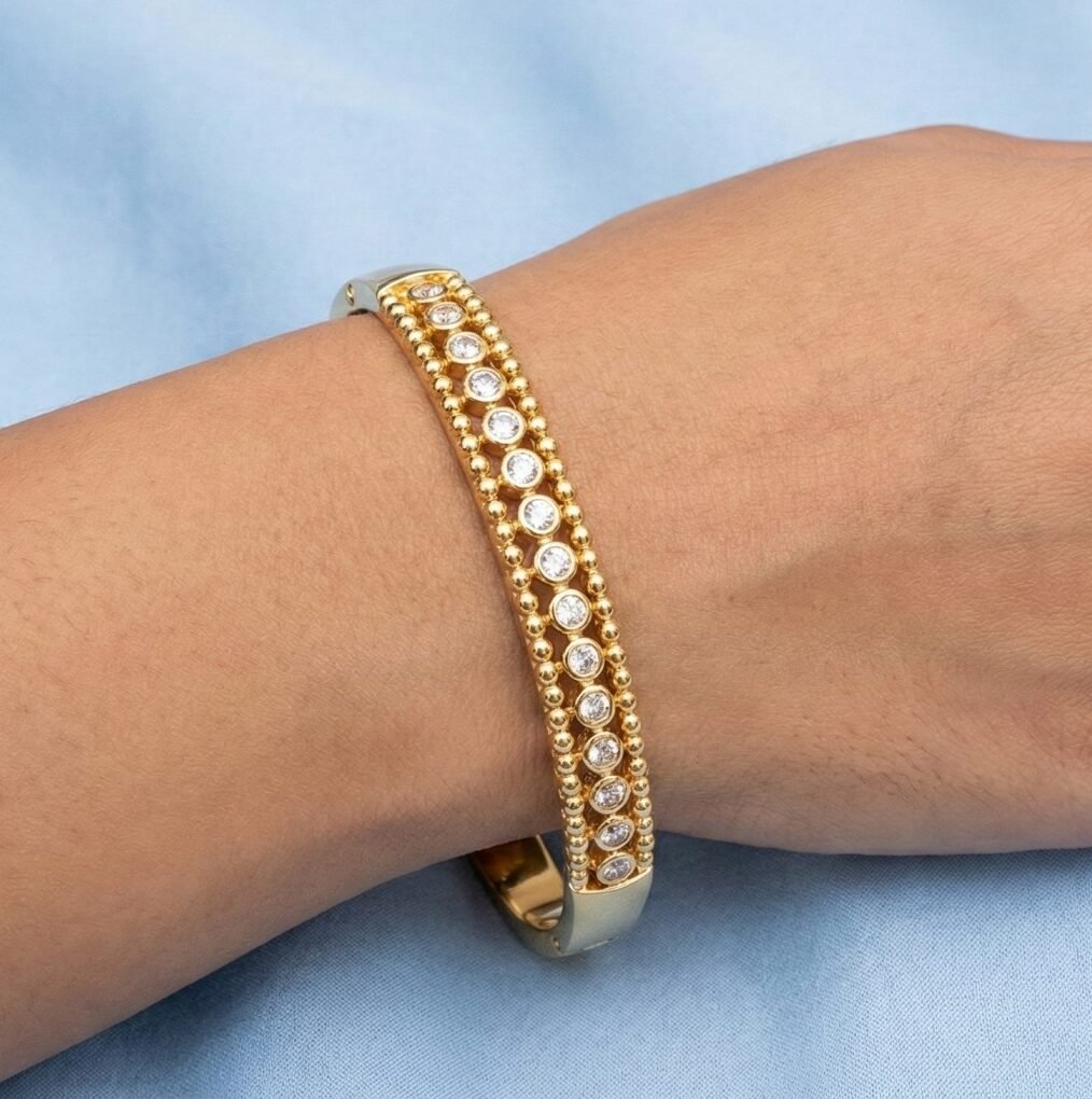 Triple-Row Radiance Bangle